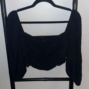 Wilfred inaya blouse - black (size Lg)